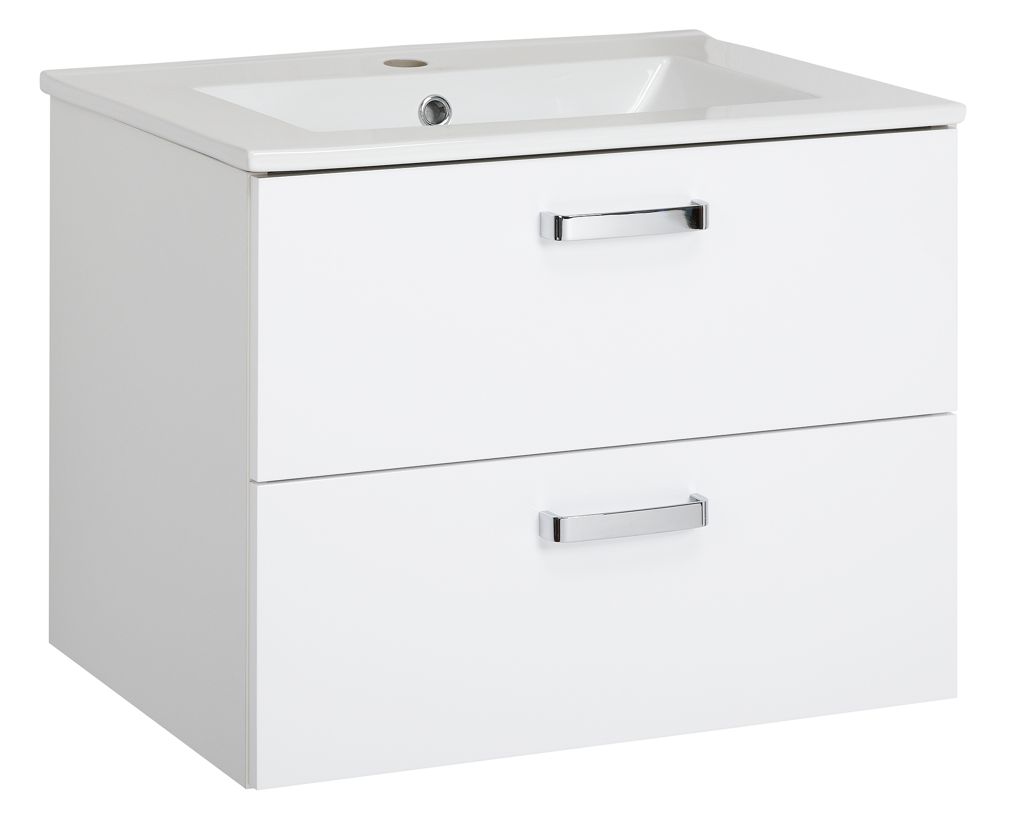 Astor Toscania umywalka z szafką 60 cm biały połysk AM-TOC-602-02