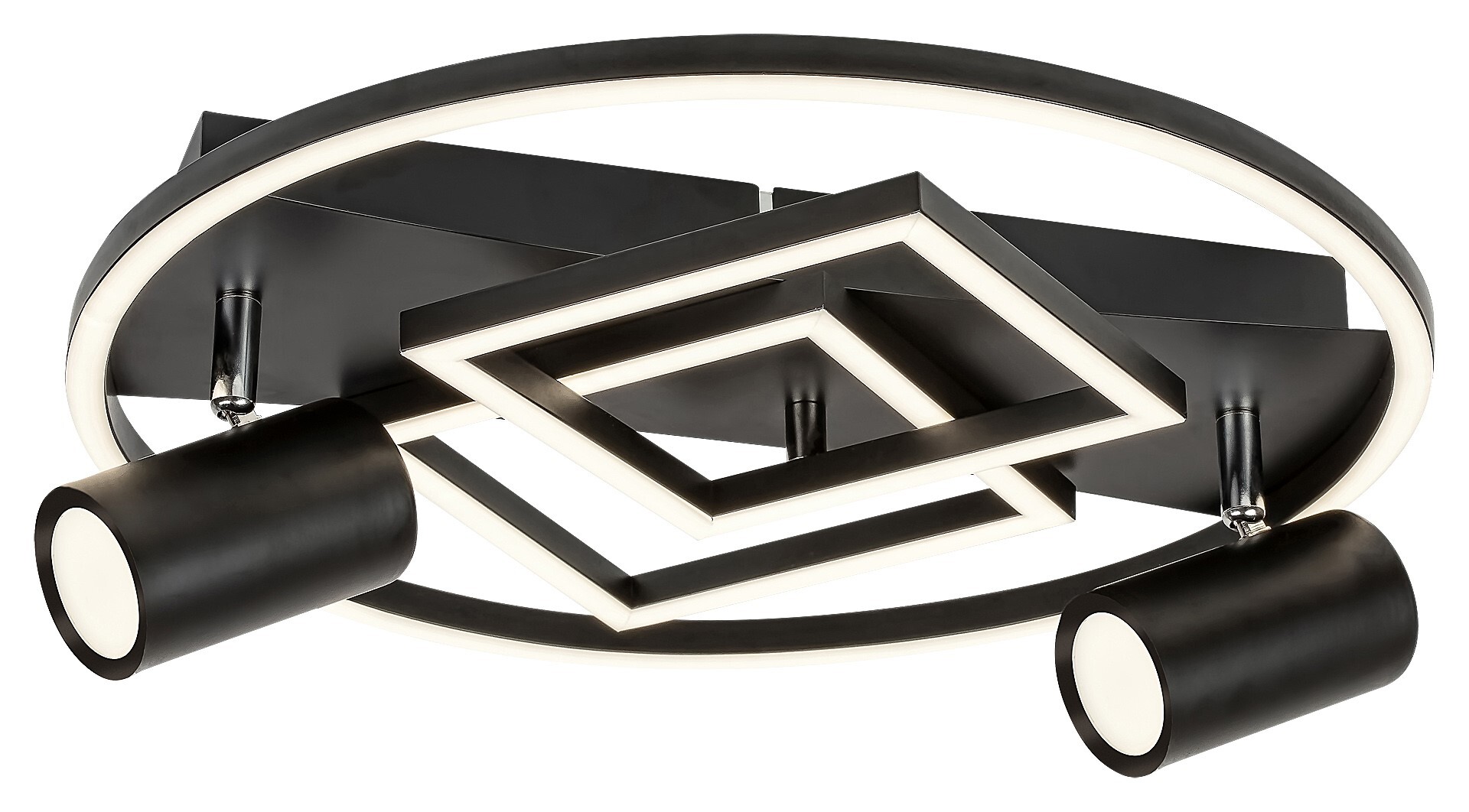 Rabalux Aztec lampa podsufitowa 3x40W LED czarny mat/biały 6905