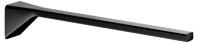 Keuco Aveno wieszak na ręcznik 34 cm jednoramienny czarny mat 14622370000