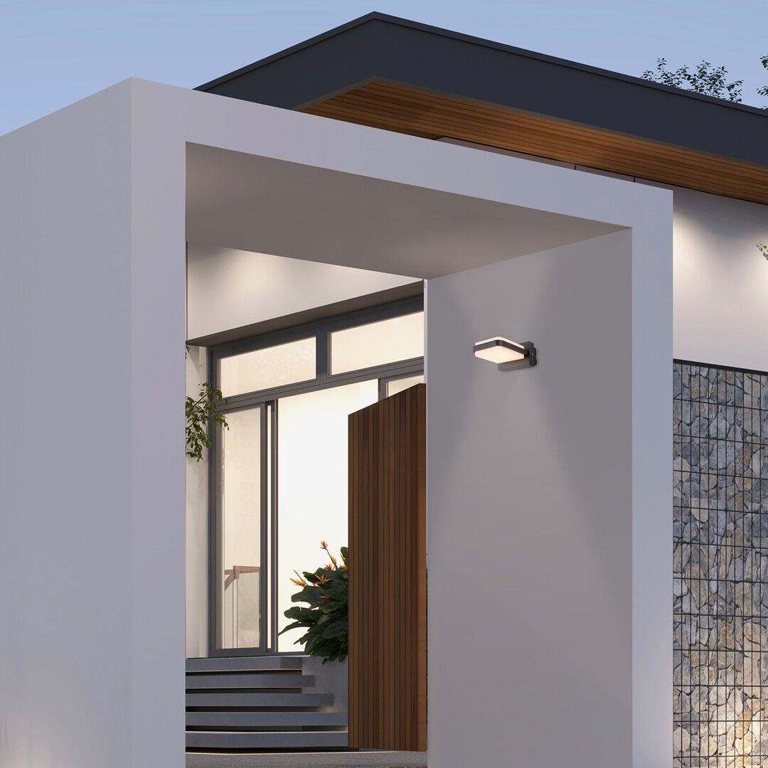 Rabalux Gendt kinkiet zewnętrzny 1x12 W czarny 77061