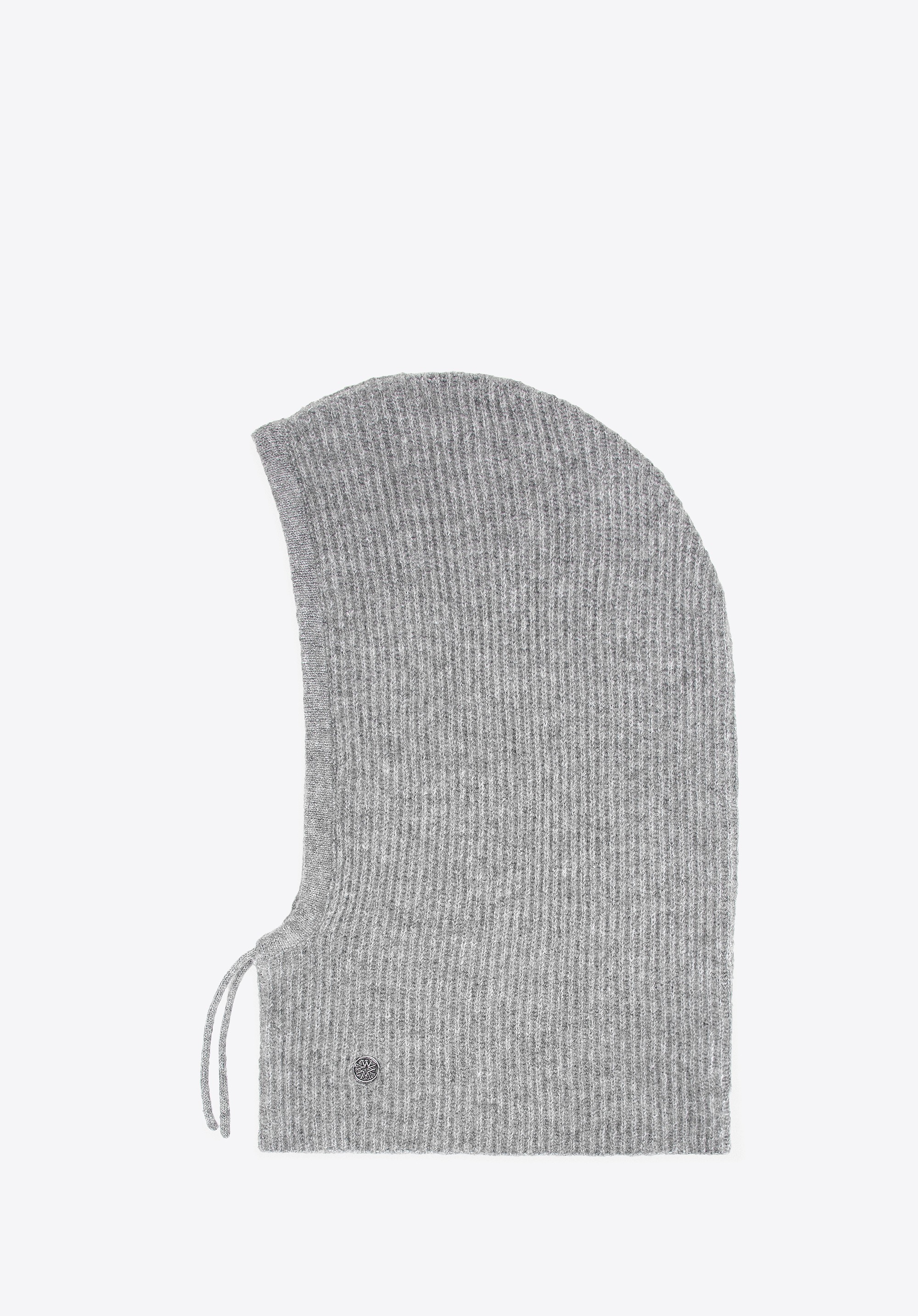 Kominiarka damska z domieszką wełny szara