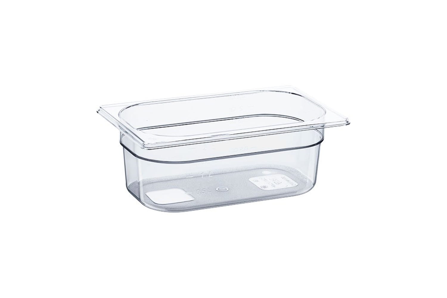 Pojemnik gastronomiczny z poliwęglanu Hendi GN 1/4, 65mm | 861639