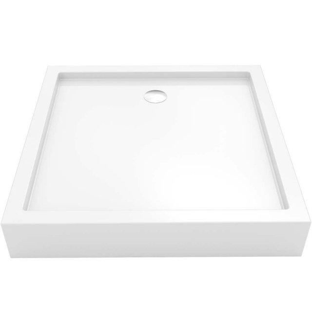 NEW TRENDY Brodzik kwadratowy MARELLE 90x15,5 biały TER-0087