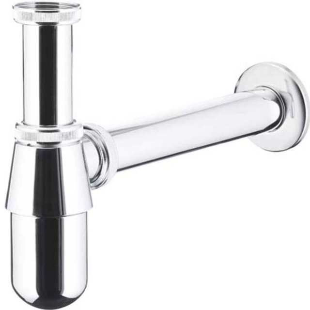 KFA Syfon umywalkowy butelkowy okrągły chrom 601-054-00