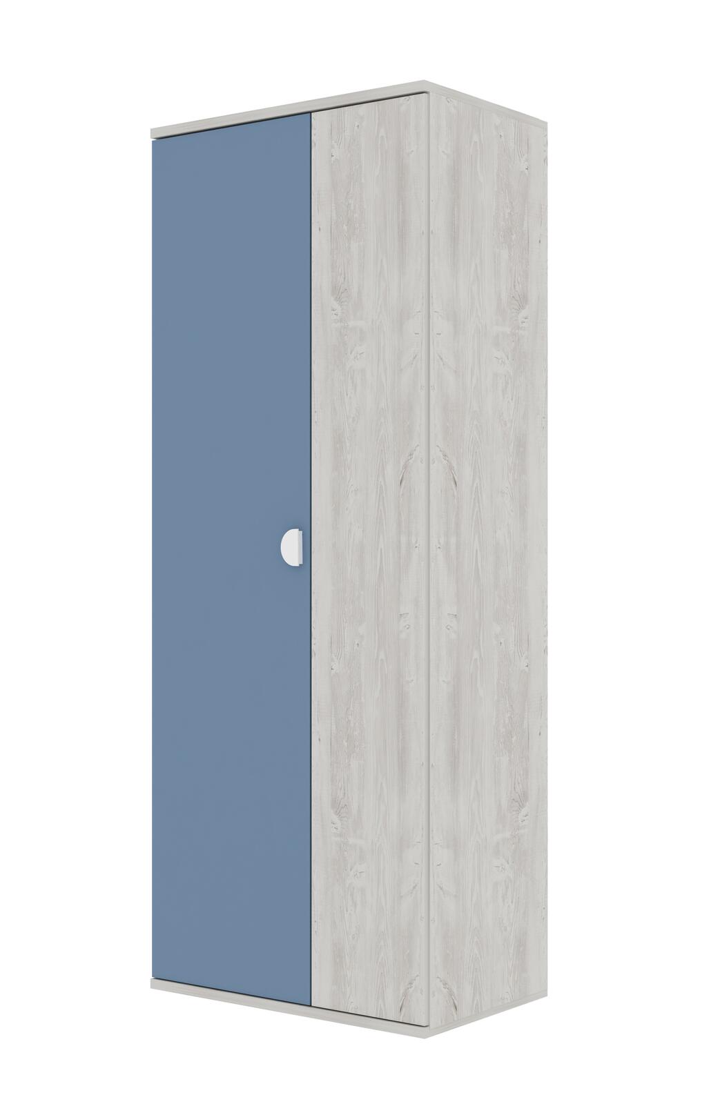 Dziecięca szafa cascina, niebieski pierścionek Mety