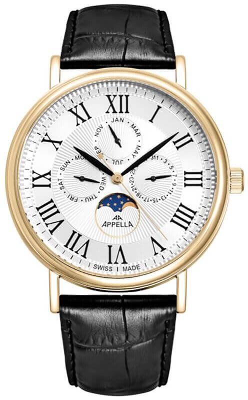 Zegarek męski Appella Moonphase L70004.1233QF