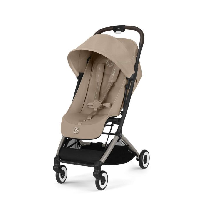 Cybex Orfeo - wózek spacerowy do samolotu-Almond Beige (Taupe Frame)