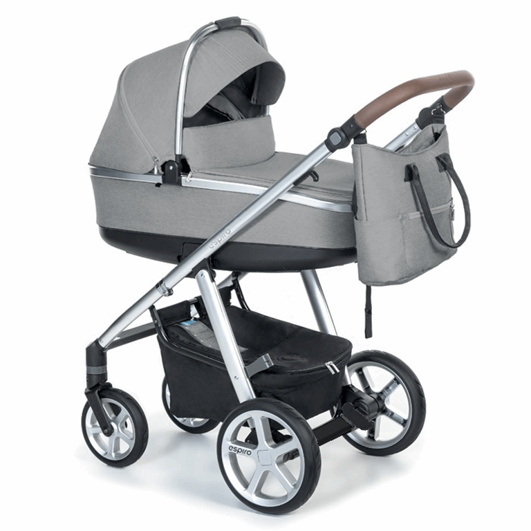 Espiro, Next Avenue - wózek głęboko-spacerowy -107 Dove Grey