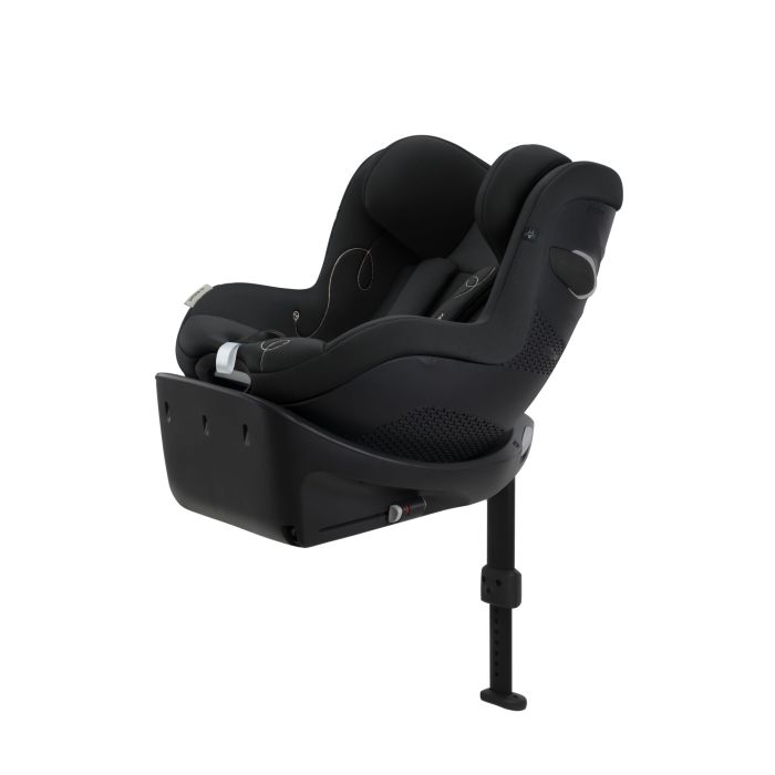Cybex Sirona Gi i-Size - obrotowy fotelik z bazą od 45 do 105 cm-Moon Black