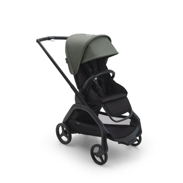 Bugaboo Dragonfly - wózek spacerowy-Black-Forest Green-Midnight Black