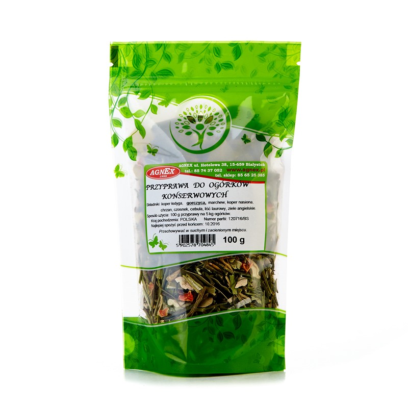 Przyprawa do ogórków konserwowych 100g TERMIN 31.12.2025