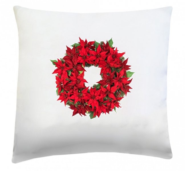 Poduszka świąteczna 40x40 wz. Gwiazda Betlejemska