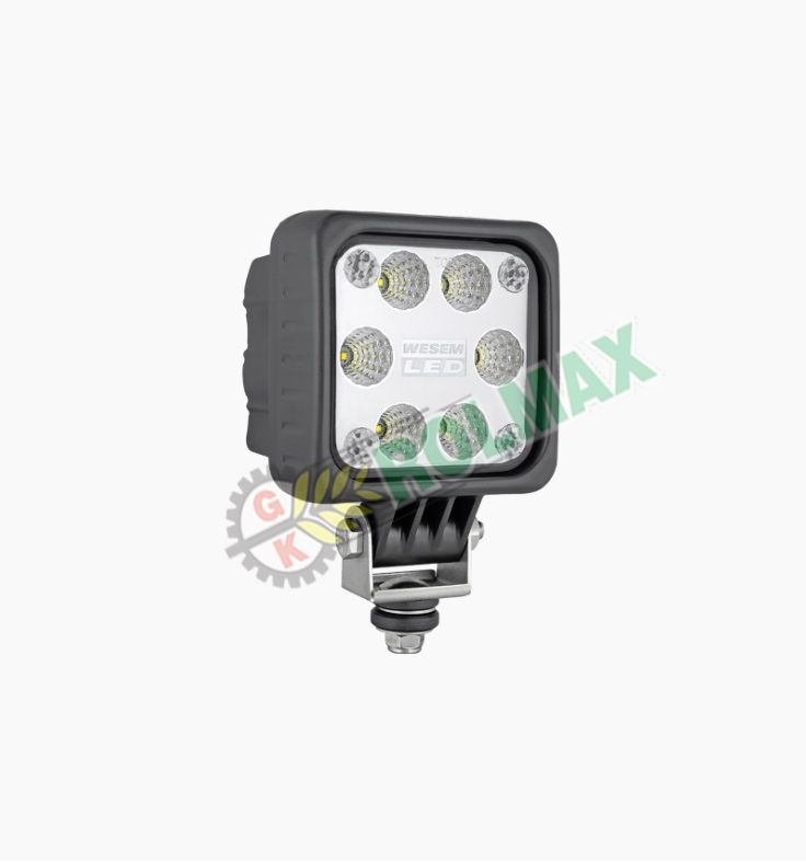 Lampa robocza LEDF 100x100-50° 1500lm 12/24V LED1F.47400 Wesem