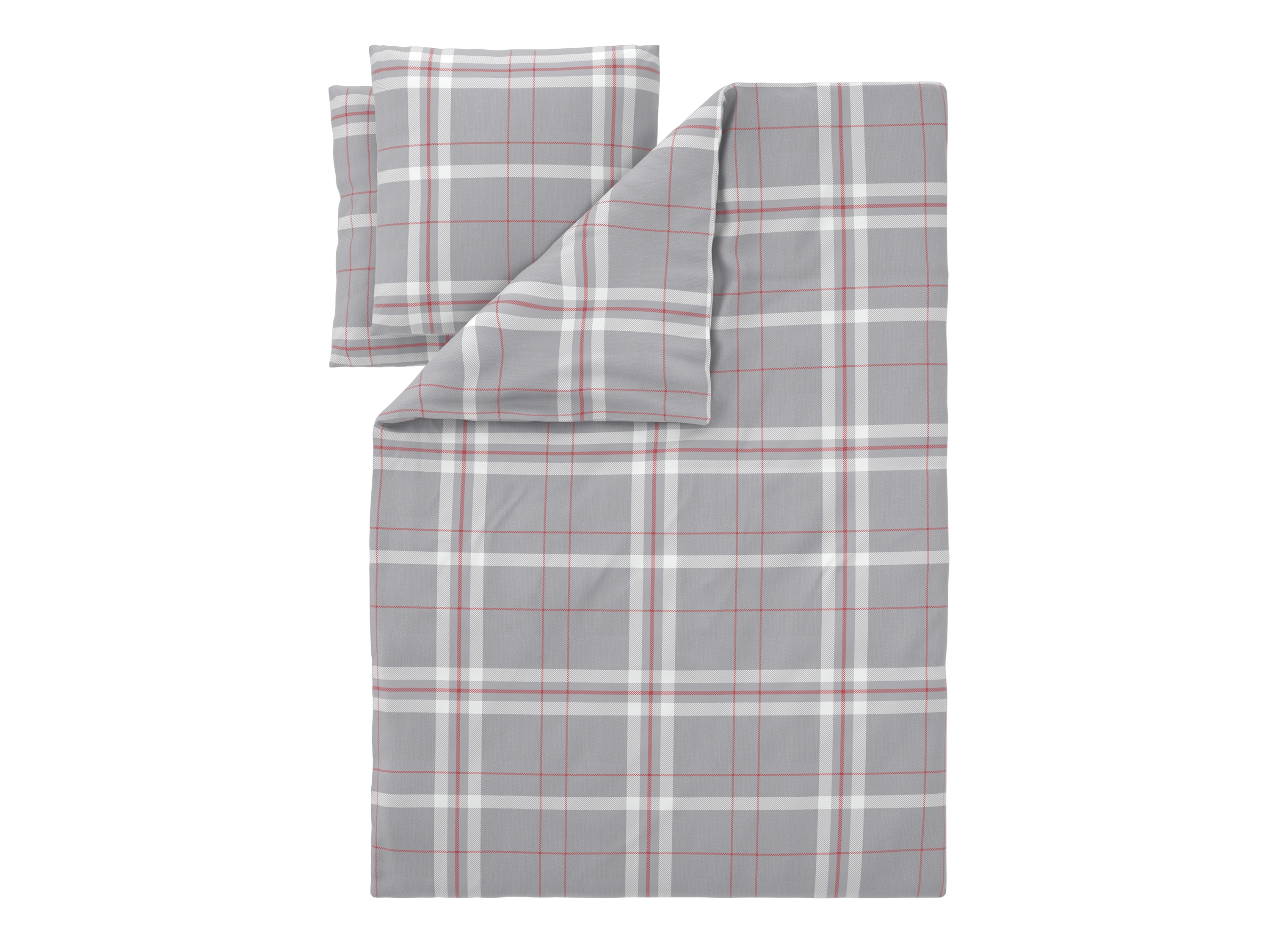 Livarno Pościel z polaru, 160 x 200 cm W kratkę