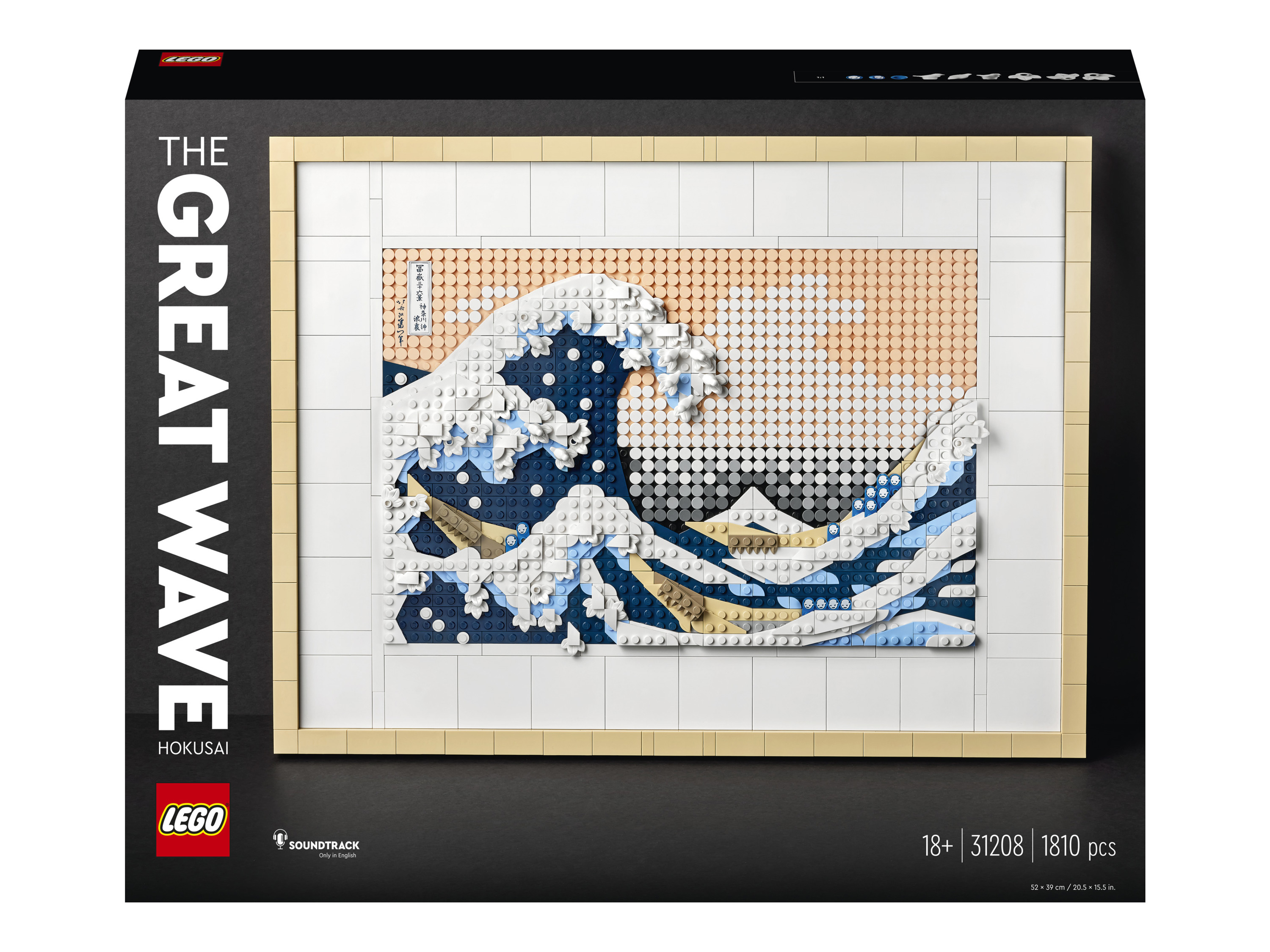 Lego ART Zestaw klocków Lego 31208 »Hokusai – Wielka Fala«