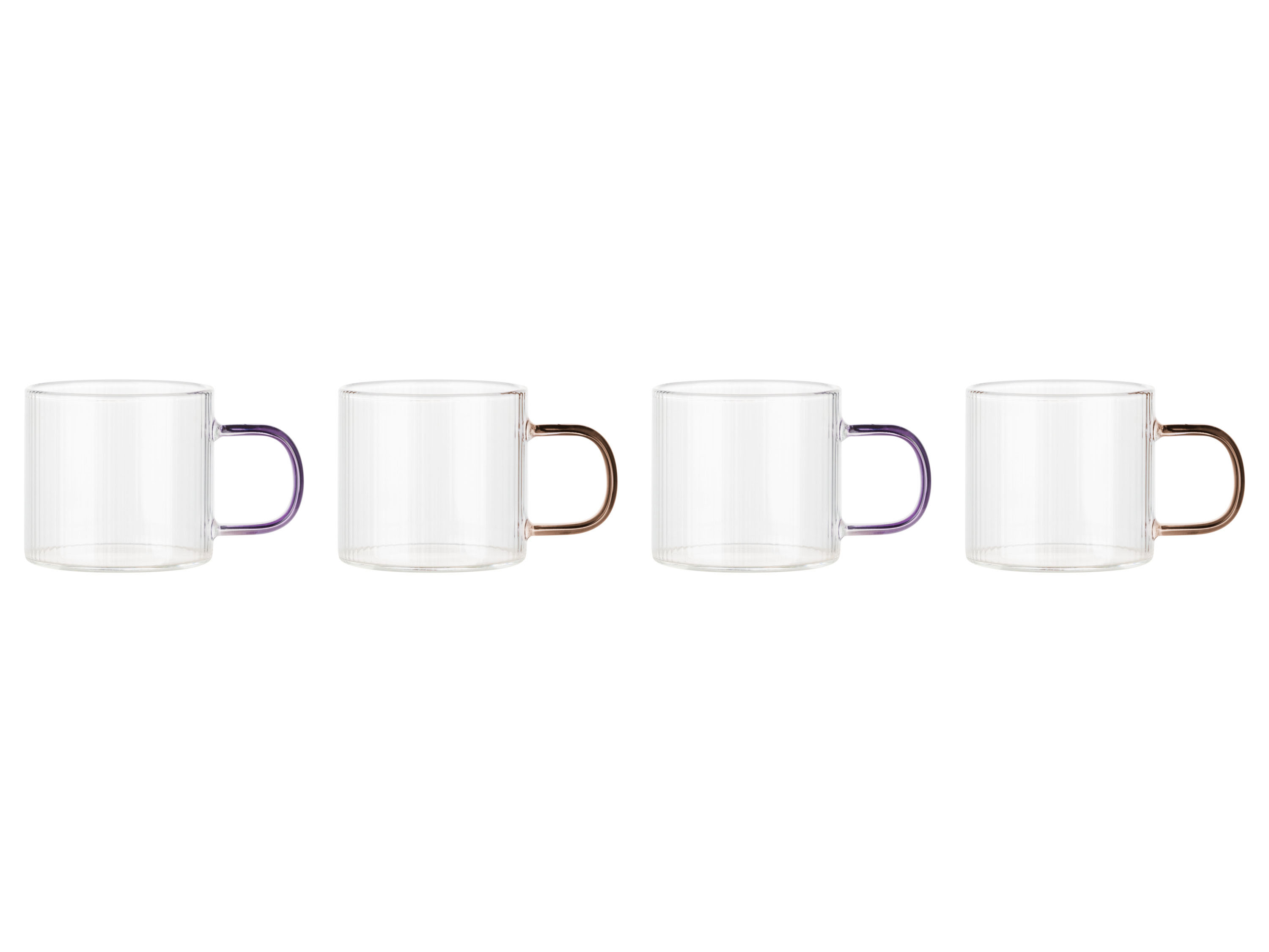 Livarno home Dzbanek do herbaty lub zestaw 4 lub 6 szklanek Szklanka do herbaty, zestaw 4 sztuk