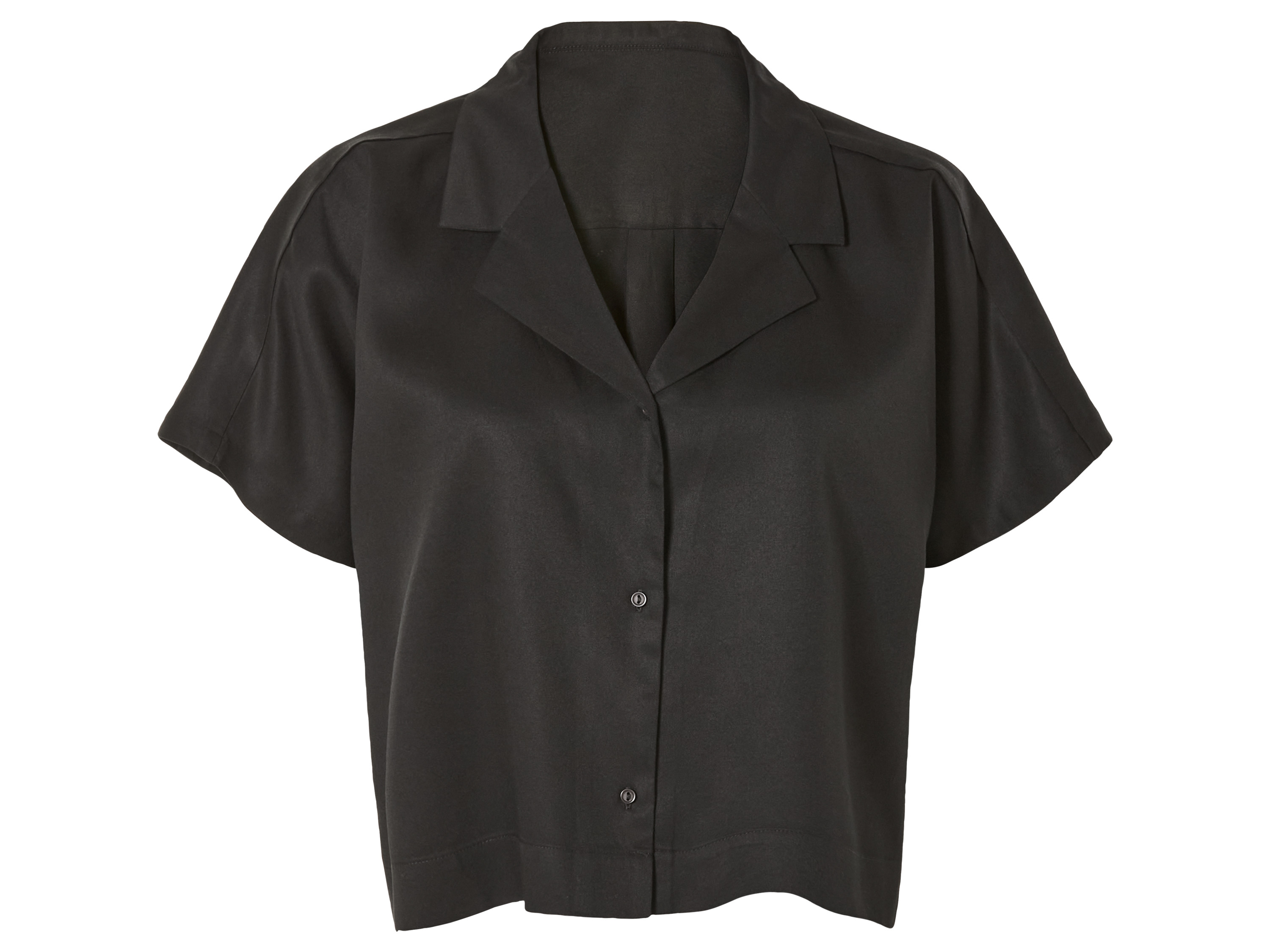 esmara T-shirt damski z lyocellu 46, Czarny