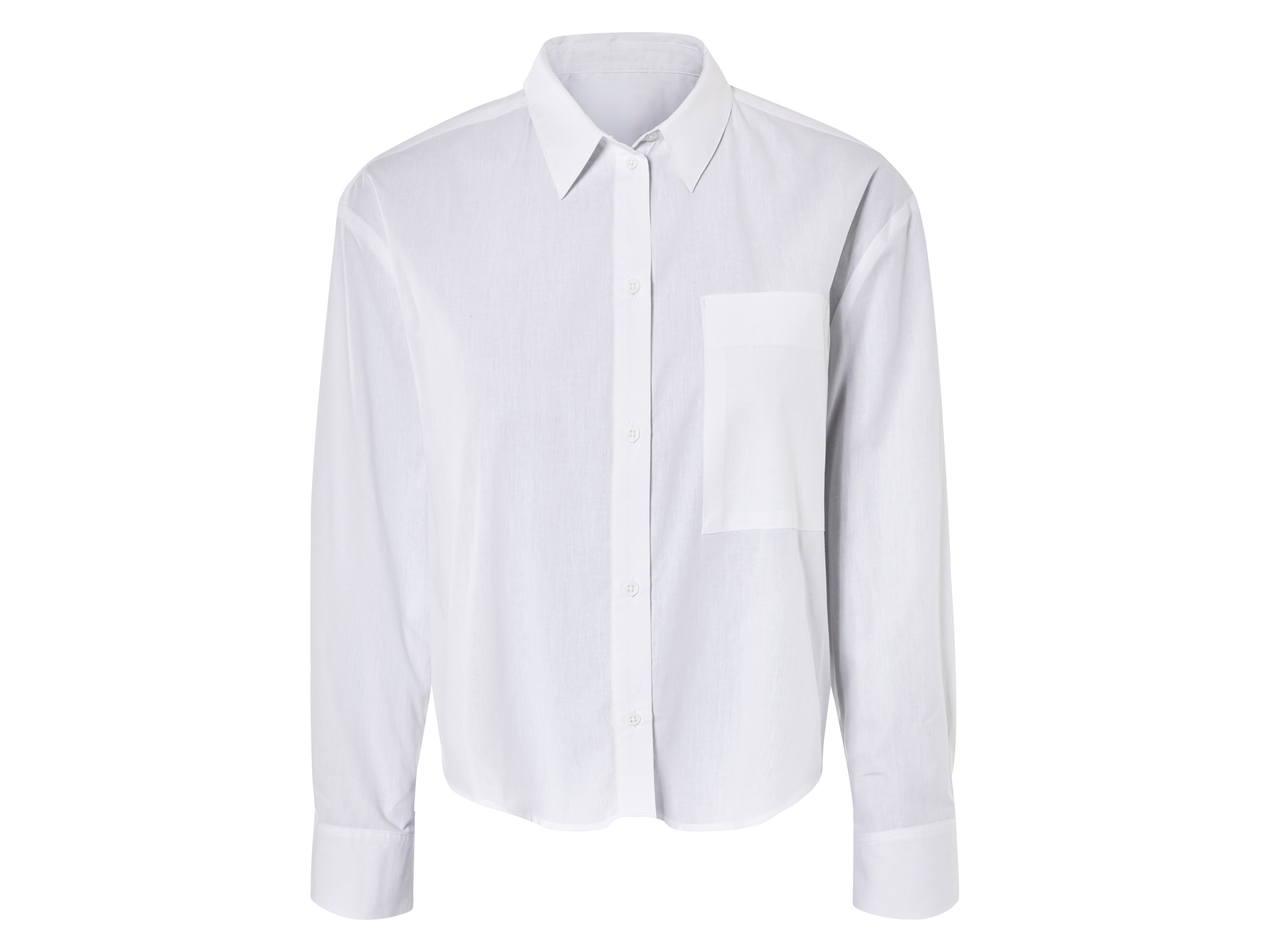 esmara Koszula damska z bawełny Biały, 44