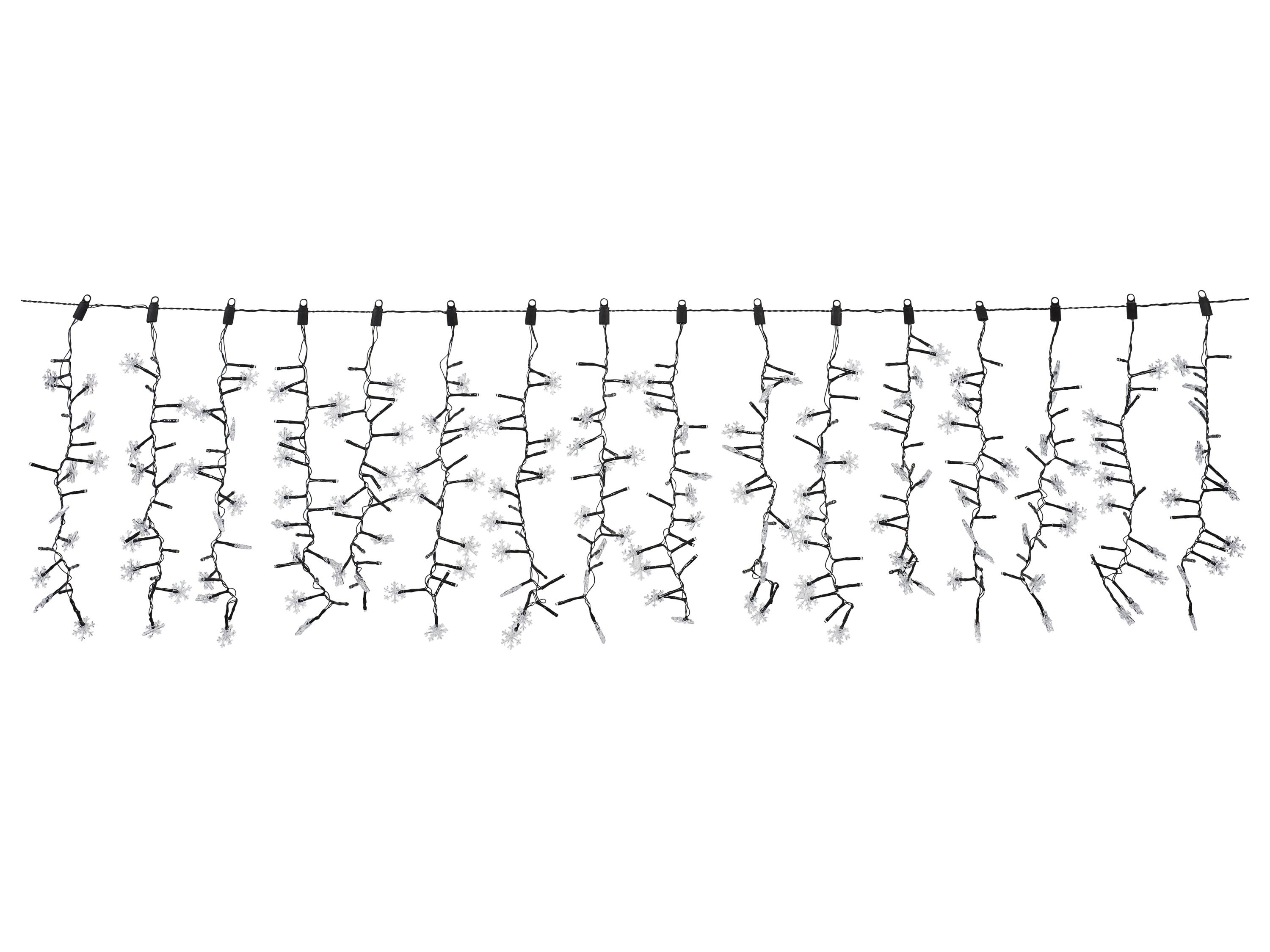 Livarno home Girlanda świetlna Led, 440 diod Płatek śniegu - zimna biel