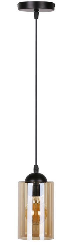 Darmowa Dostawa - Lampa wisząca 1x40 W bursztynowy Candellux Bistro 3100569