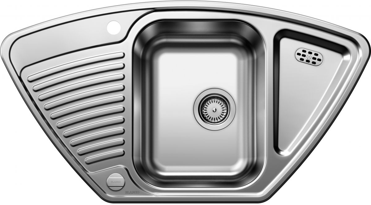 Darmowa Dostawa - Zlewozmywak stalowy 93x51 cm Blanco Tipo 9 E 526338