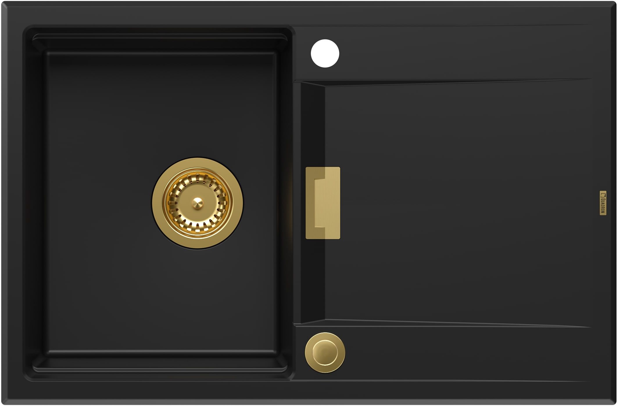 Darmowa Dostawa - Zlewozmywak GraniteQ 76x50 cm Quadron Owen HQO7650U7PVDG1