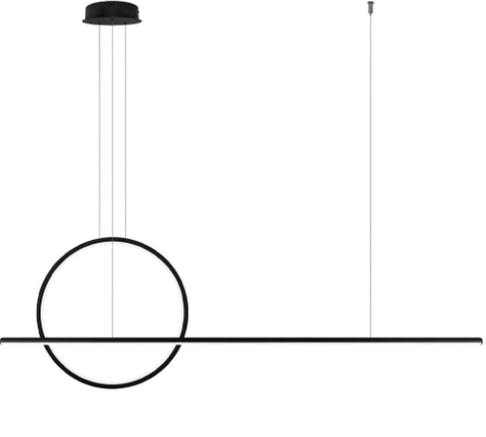 Darmowa Dostawa - Lampa wisząca 2x30 W czarna Altavola Design Linea LA087PX143403k30Wblack