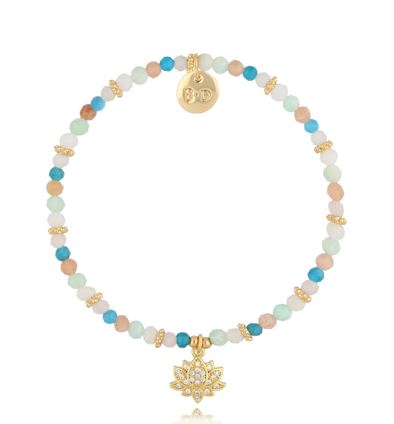 Bransoletka z kamieniami naturalnymi Amayas - By Dziubeka