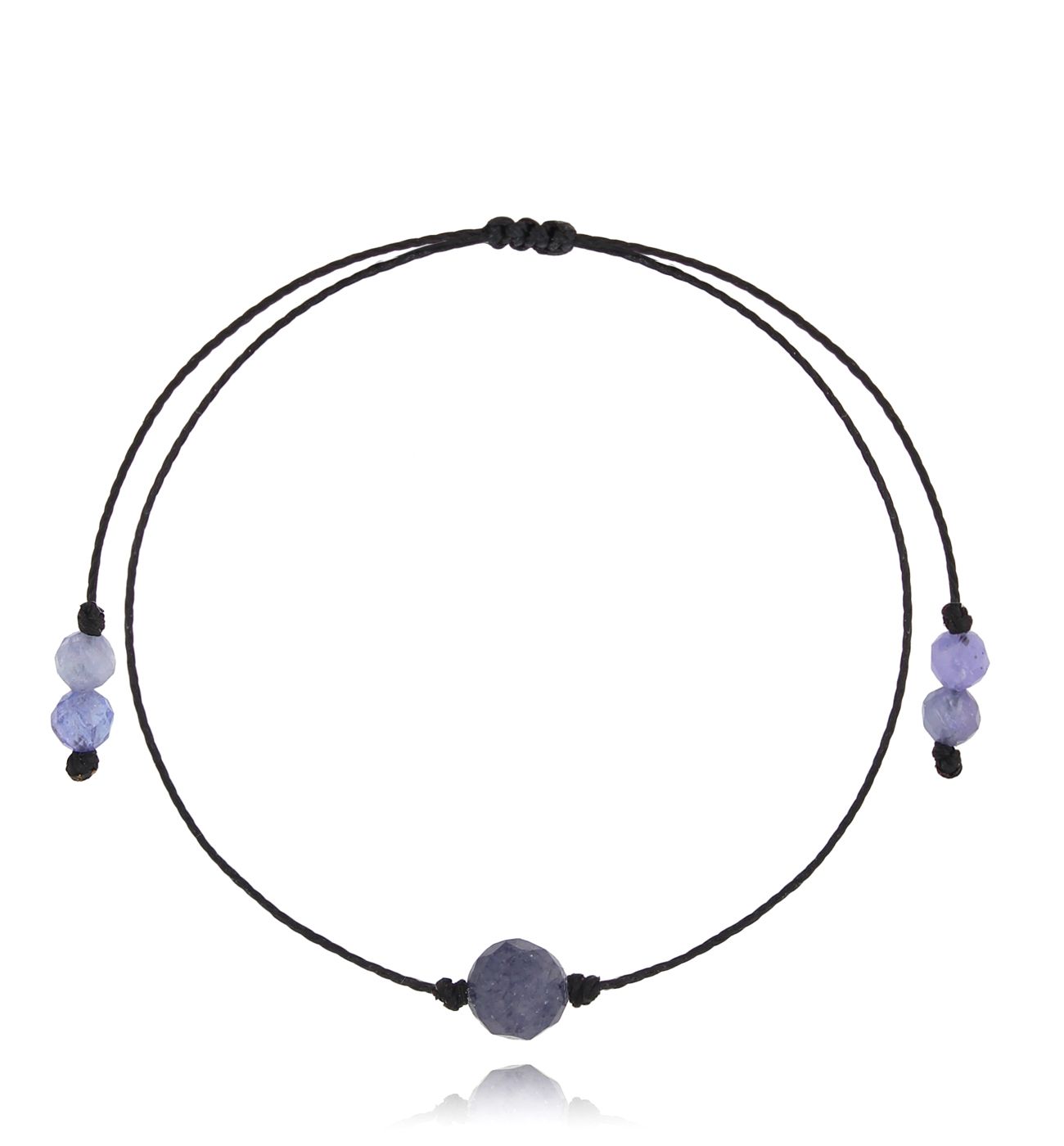 Bransoletka z tanzanietm Birthstones BGL0767