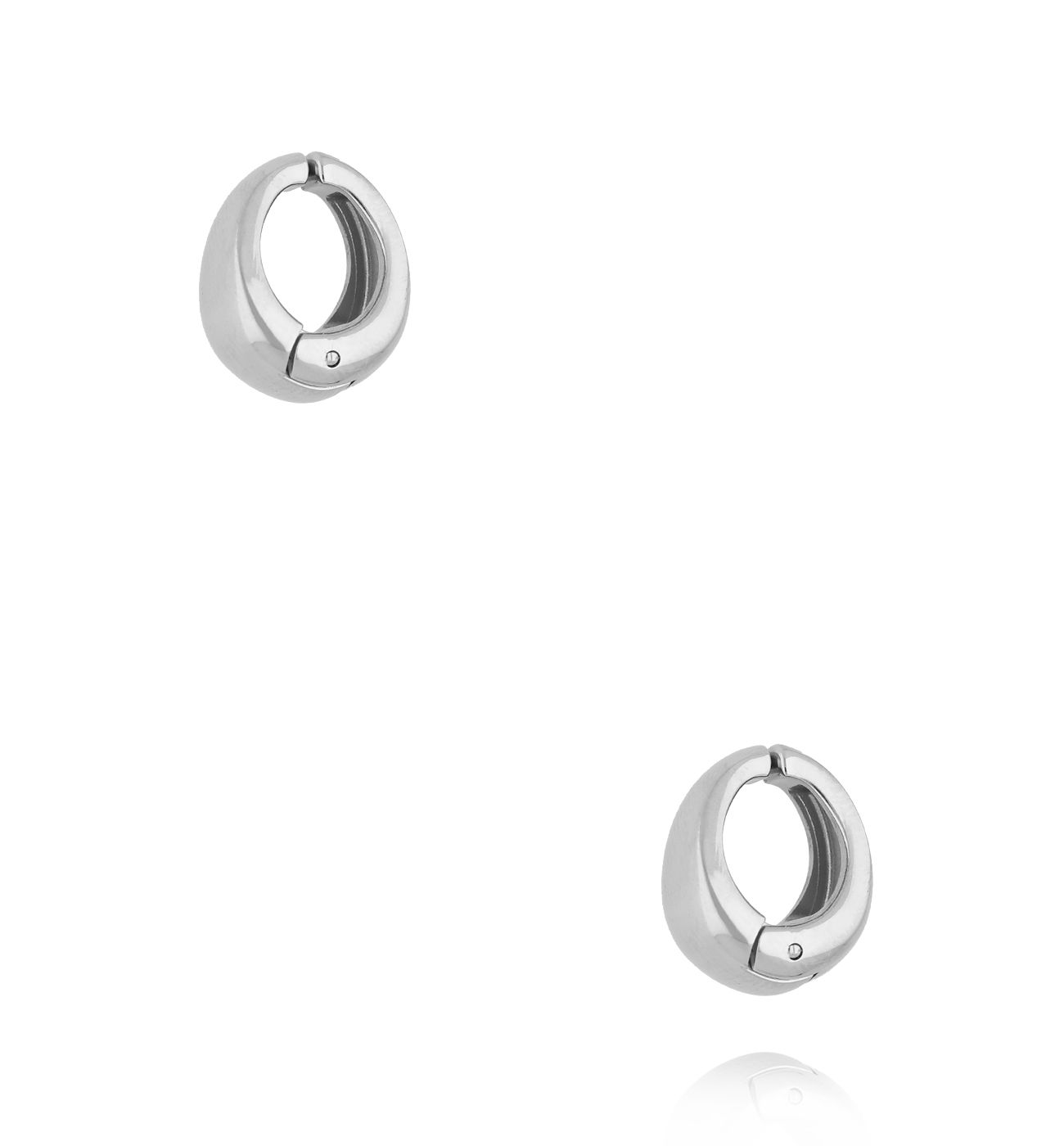 Kolczyki kółka srebrne KSY0464 - By Dziubeka