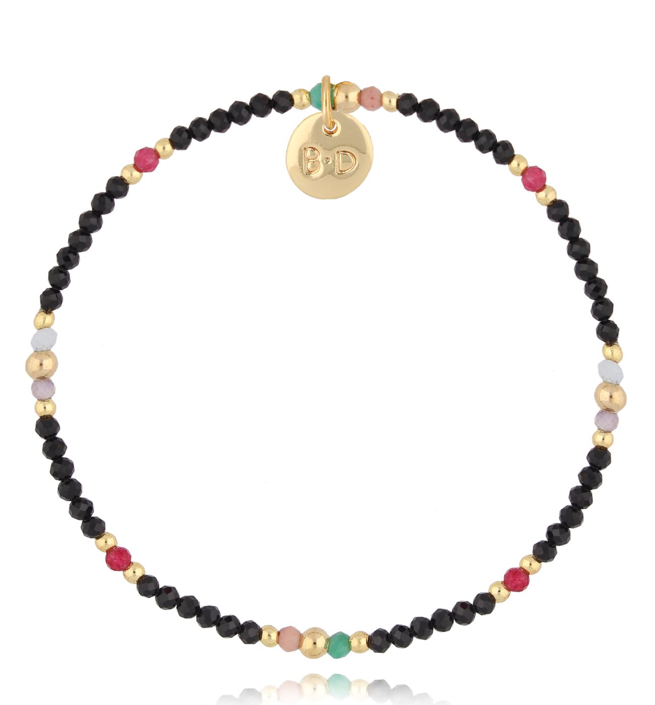 Bransoletka z czarnymi turmalinami BTW2882