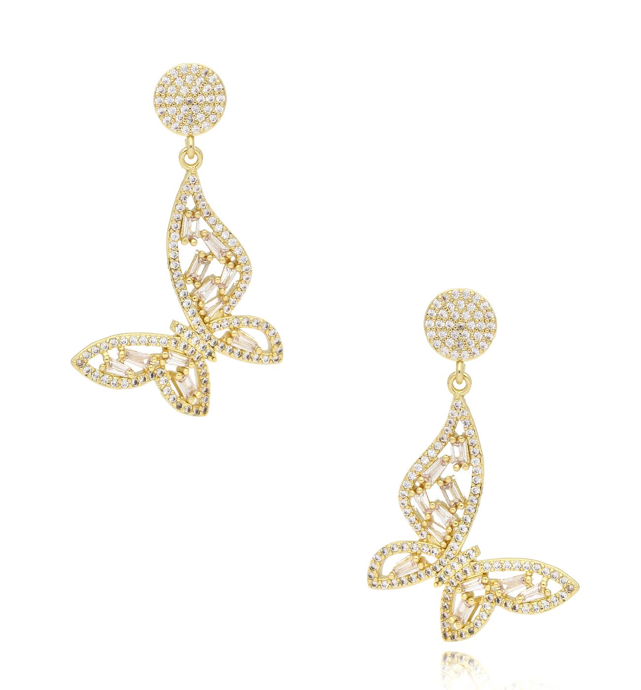 Kolczyki z motylkami Papillons - By Dziubeka