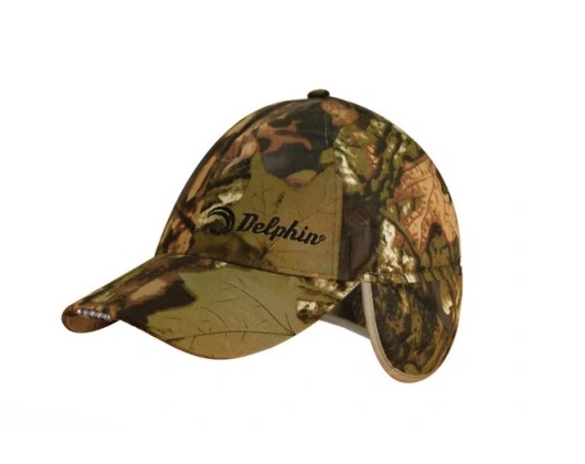 Delphin czapka zimowa LED Kamuflaż