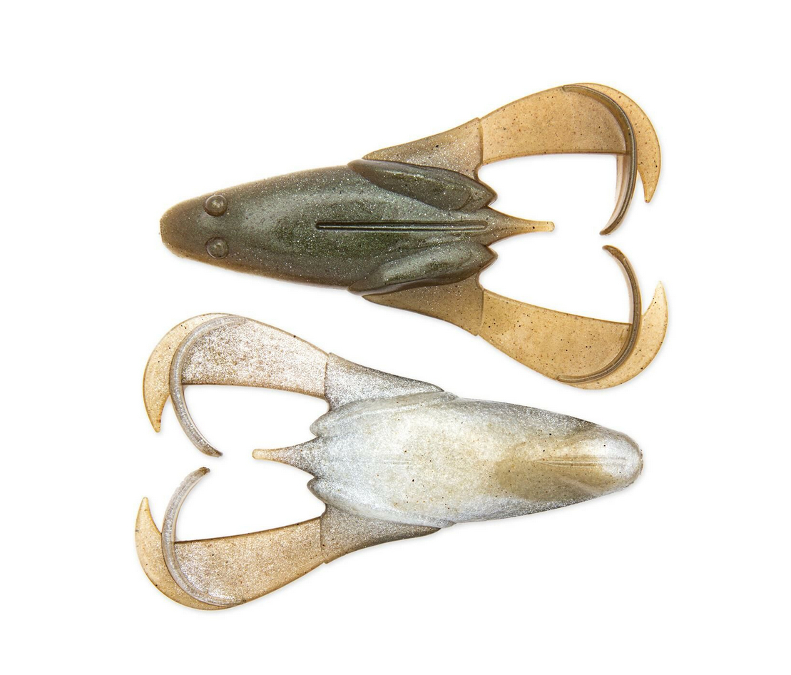 Keitech Guma Noisy Flapper Żaba 3,5" 9cm Arkansas Shiner CT02