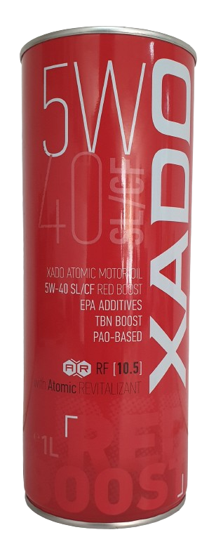 XADO ATOMIC OIL RED BOOST SL/CF 5W40 1L - Petrostar