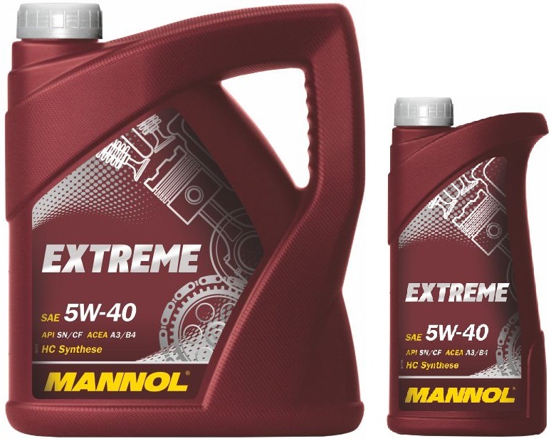 MANNOL EXTREME SYNTETYK SN/CF 5W40 6L - Petrostar