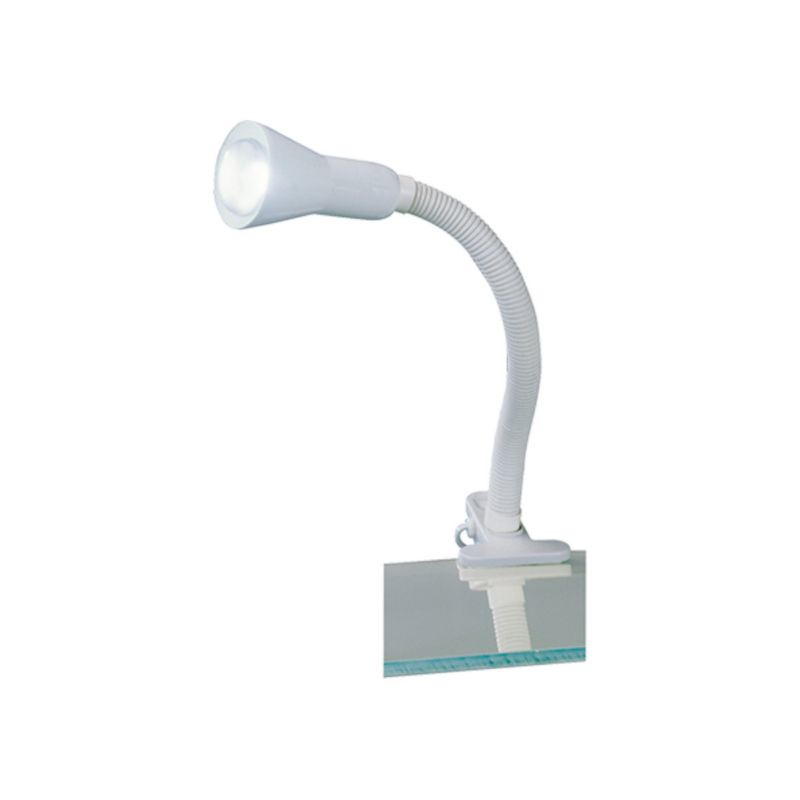 Lampa biurkowa Trio Flexo biała 1 x E14 x 18W IP20 wym: 30 x 8.2 x 8.2 cm tworzywo sztuczne - 1 szt.