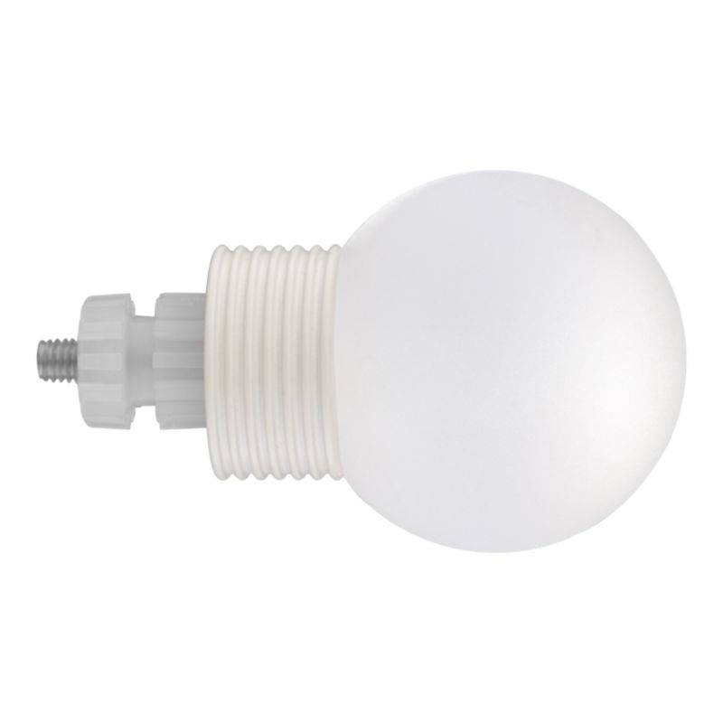 Zakończenie karnisza Goodhome Anafi frosted 19 mm