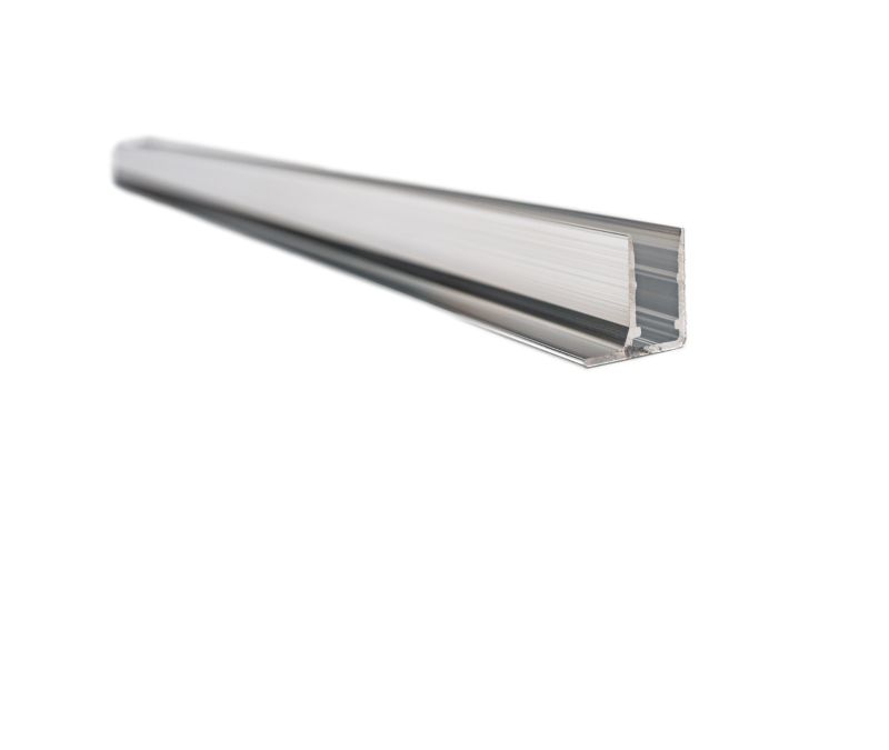 Profil zamykający TECH-PLAST aluminiowy F 10mm 5,00m - 4 szt.