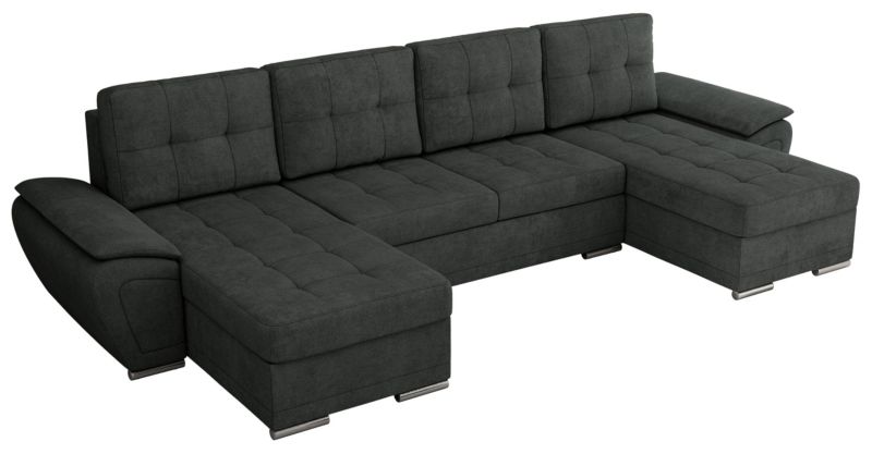 Narożnik MKS Meble UMBRIA U uniwersalny Ciemnoszary struktura 1szt.