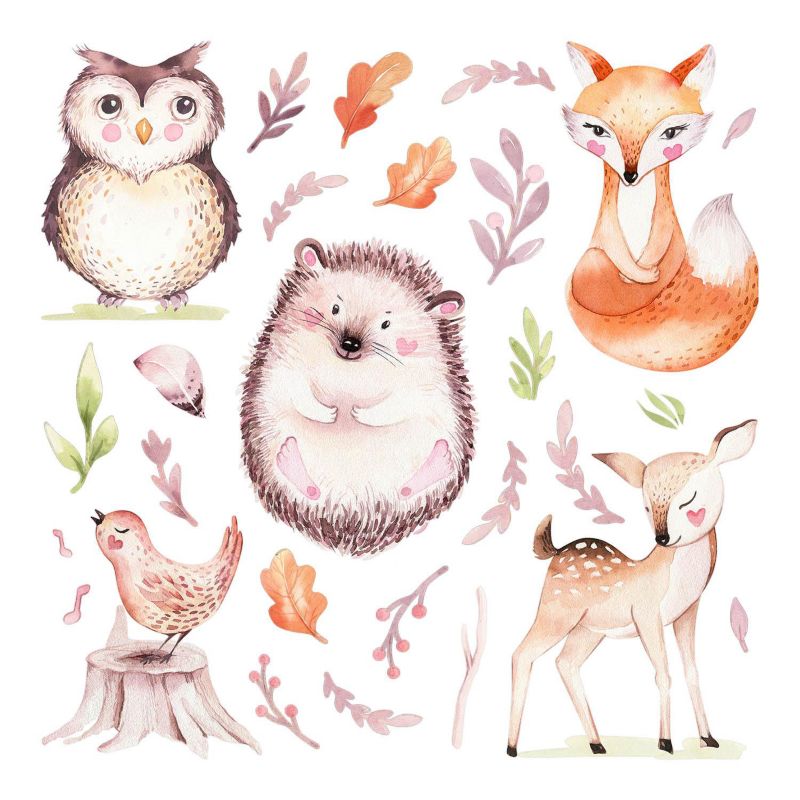 Ścienne Naklejki Wallfluent 154x130 cm Budowa pojazdy 1 rol.