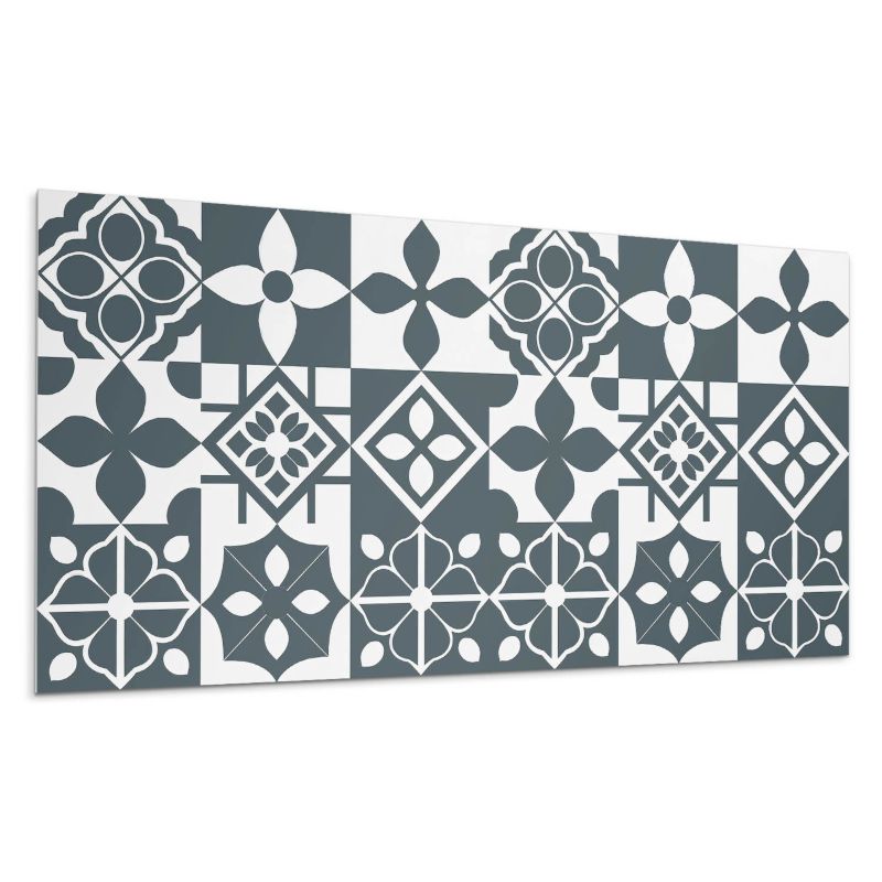 Panel samoprzylepny Wallfluent 120x60 cm Kafelki z geometrycznymi wzorami 1 szt.