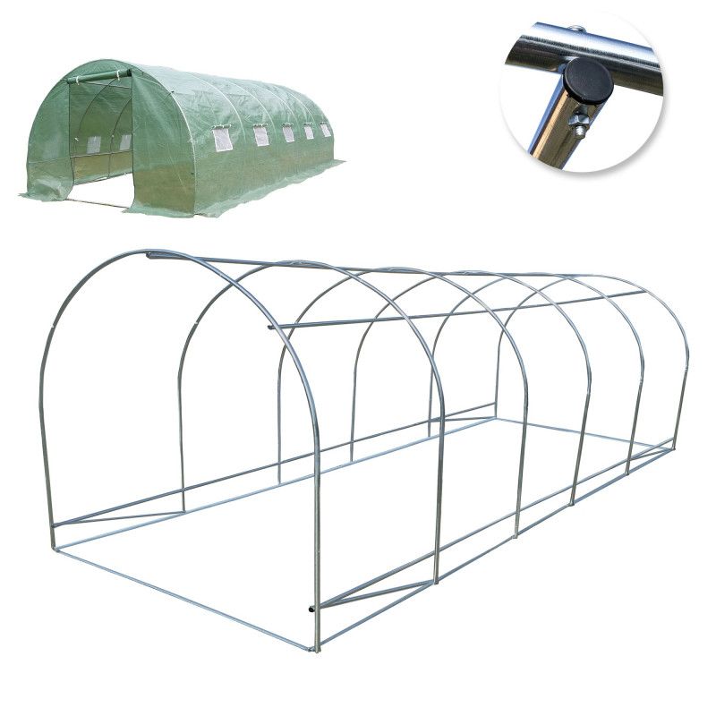 Stelaż do Tunelu Ogrodowego 4iq Group 3x8m 25mm 1szt.