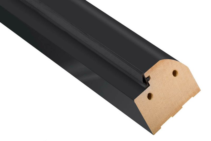 Belka ościeżnicy stała Stira Door 80 czarny premium