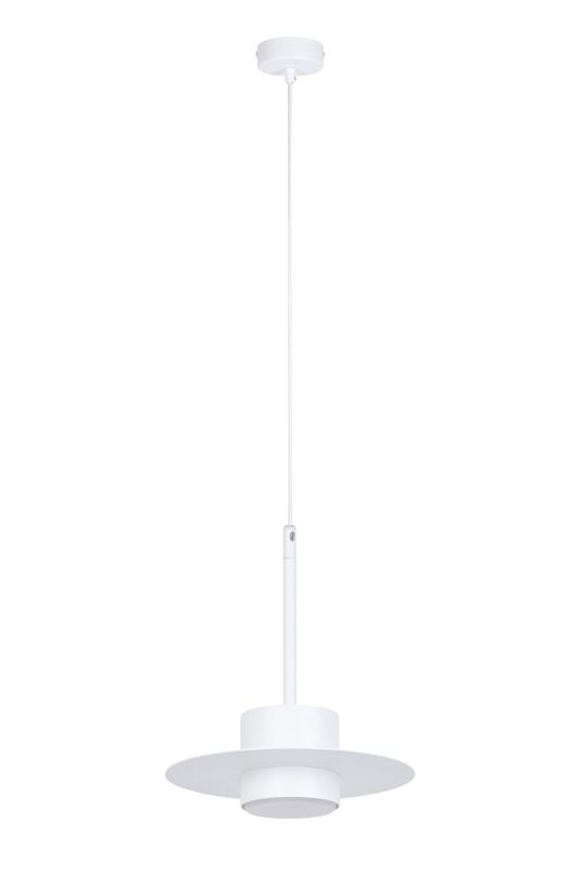 Lampa wisząca Sigma Lighting Charlie 1893 biała minimalistyczna 1xGX53 x 1 szt.