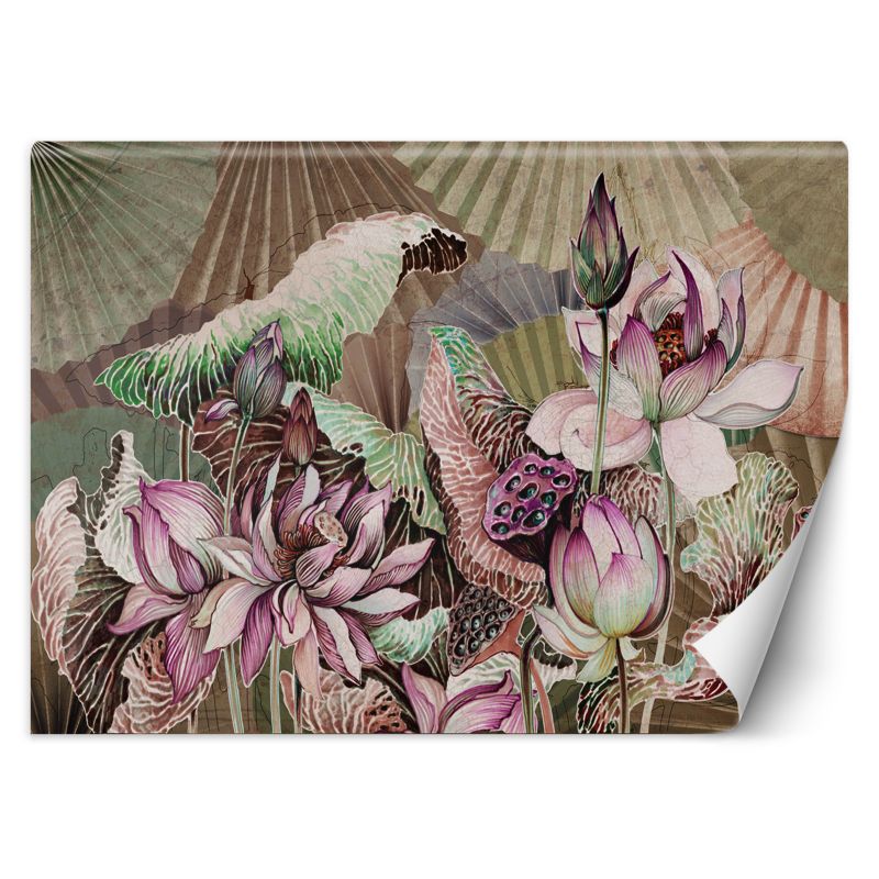 Fototapeta Feeby Feeby Fototapeta Feeby Kwiaty Lotosu Bukiet 200x140 1 szt