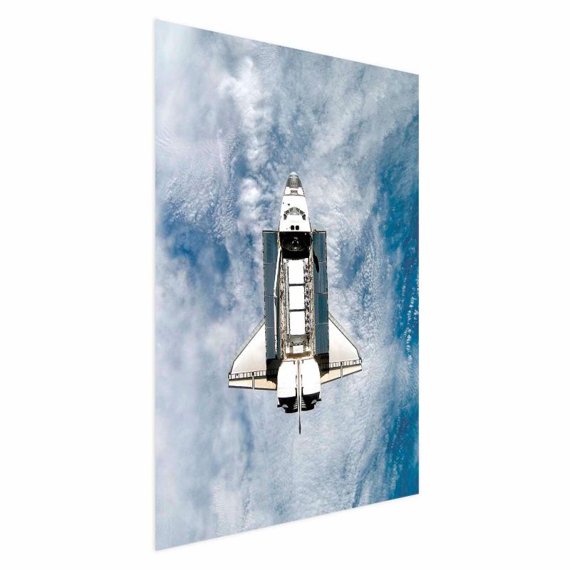 Plakat Artgeist Wahadłowiec kosmiczny 60x90 cm bez ramy bez marginesu 1 szt