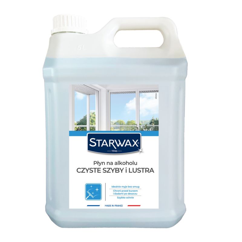 Czyste szyby i lustra Starwax nieskazitelna czystość i oszczędność 5 l