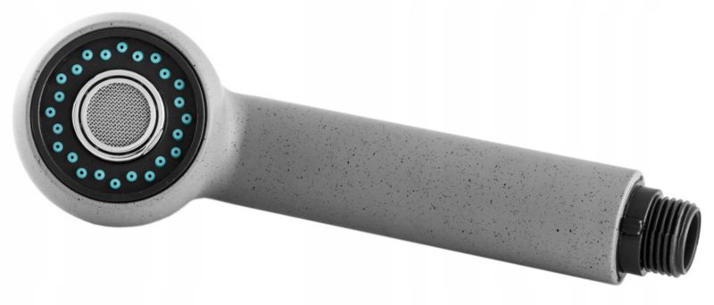 Końcówka Wylewki Baterii Kuchennej Granitan Cado Szara Słuchawka Do Baterii Z Wyciąganą Wylewką Kuchenna 1 szt.