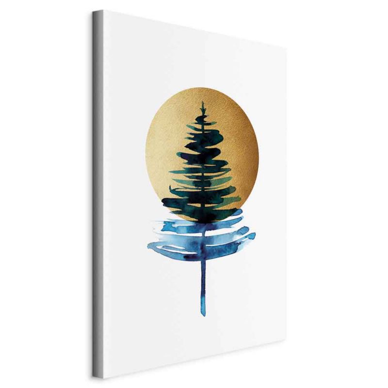 Obraz Artgeist Słoneczna zima 80 x 120 cm flizelina 1 szt